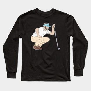 Golf Player Long Sleeve T-Shirt